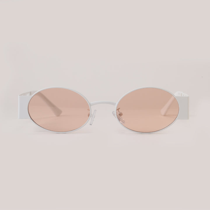 Damen modische runde Sonnenbrille mit außergewöhnlichem Design Karnz