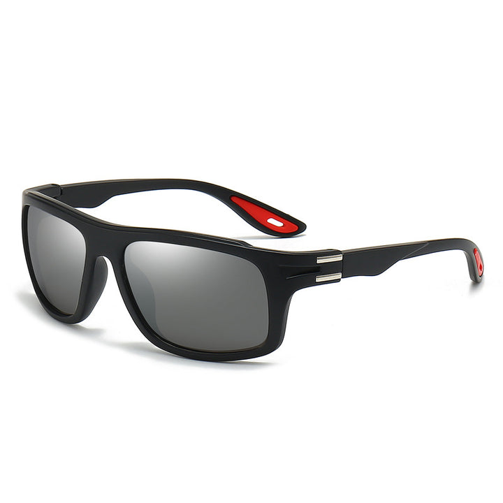 Herren Sportliche Sonnenbrille mit polarisierten Gläsern und stoßfestem Rahmen Karnz