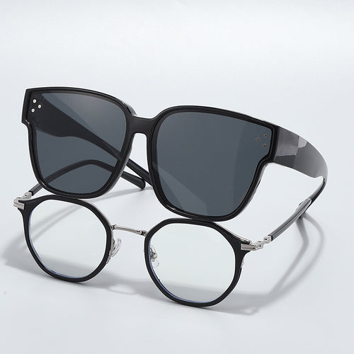 DamenModische Sonnenbrille im klaren Linien-Design mit hohem UV-Schutz Karnz