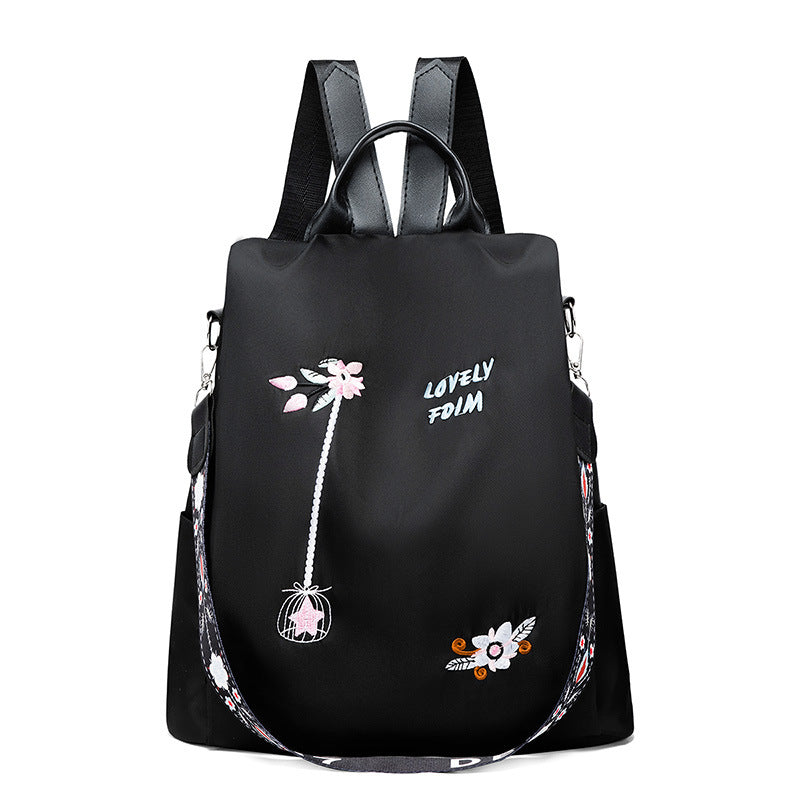 Stilvoller Gestickter Rucksack Karnz