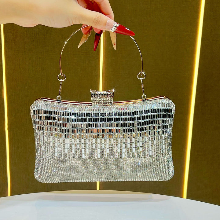 Dekorative Kristall Clutch