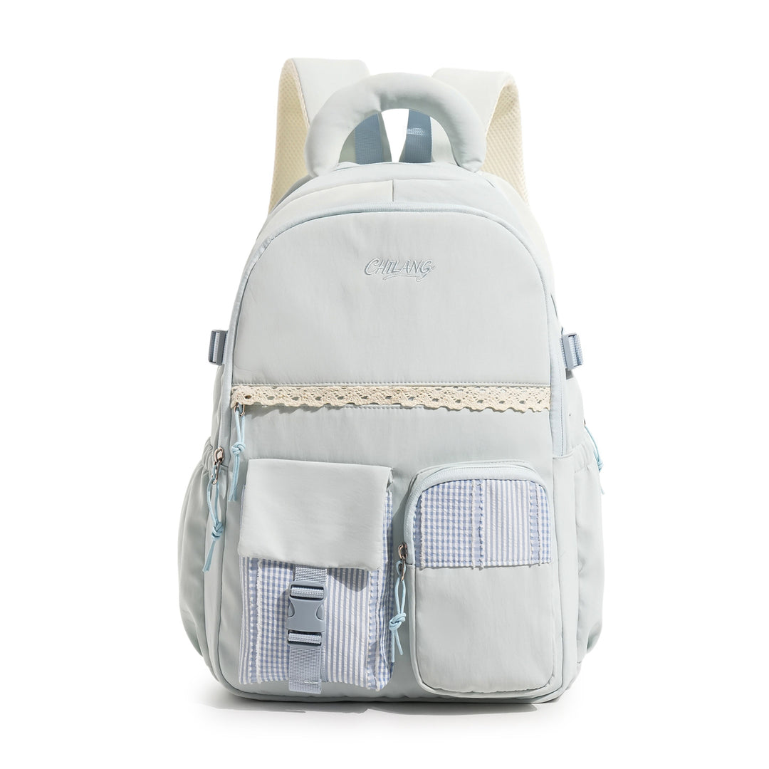 Stylischer multifunktionaler Rucksack mit Spitzenakzenten Karnz