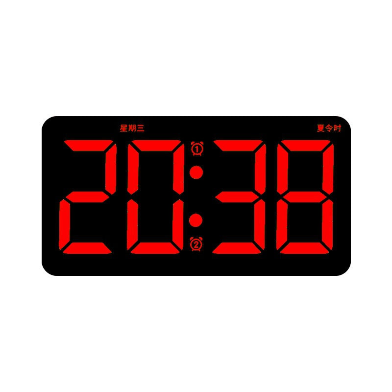 Digitaler Led-Wecker mit Großen Ziffern und Snooze-Funktion Karnz