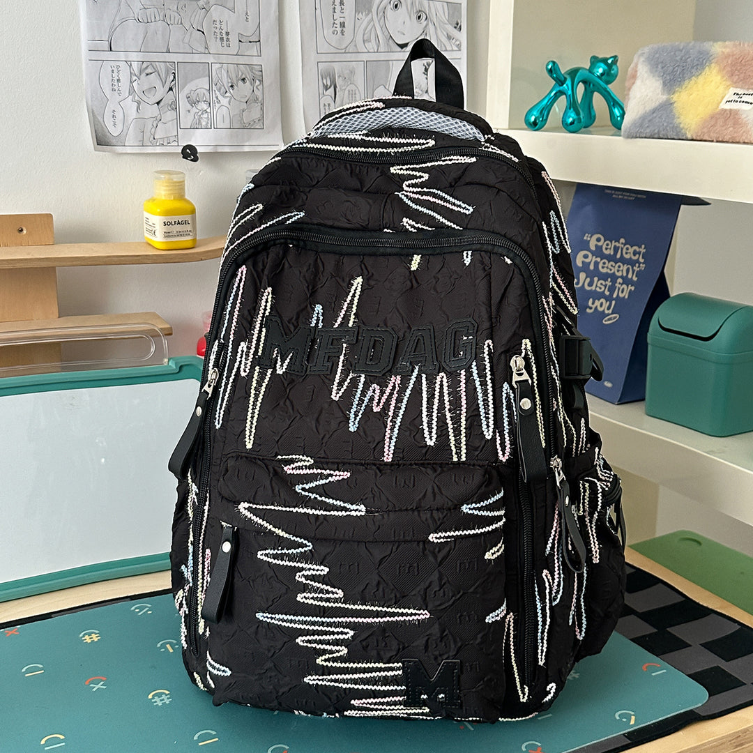Dekorativer Grafik-Rucksack Karnz