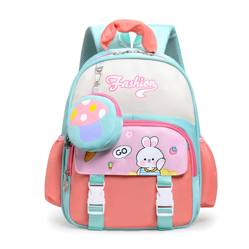 Verspielter Rucksack für die Schule im Cartoon-Stil Karnz