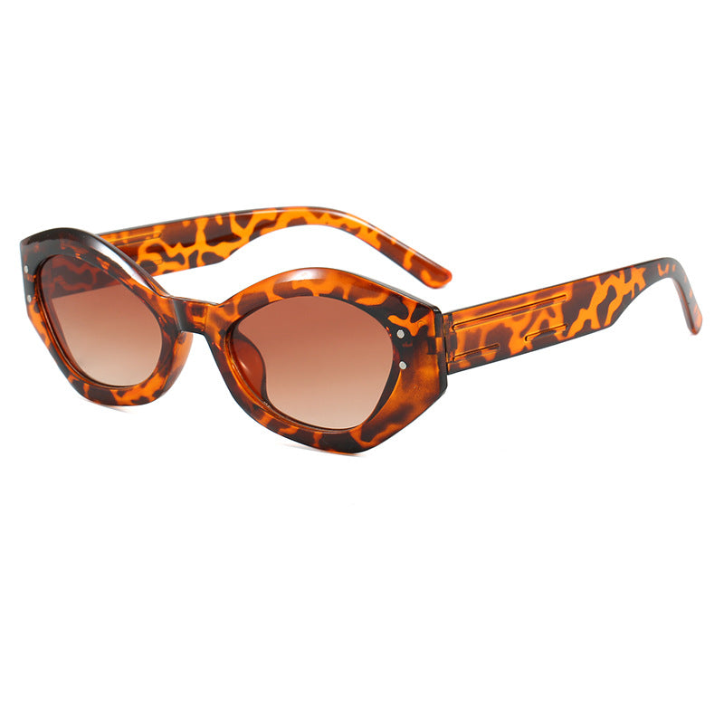 Damen Cat-Eye Sonnenbrille mit modernem Design und breitem Rahmen Karnz
