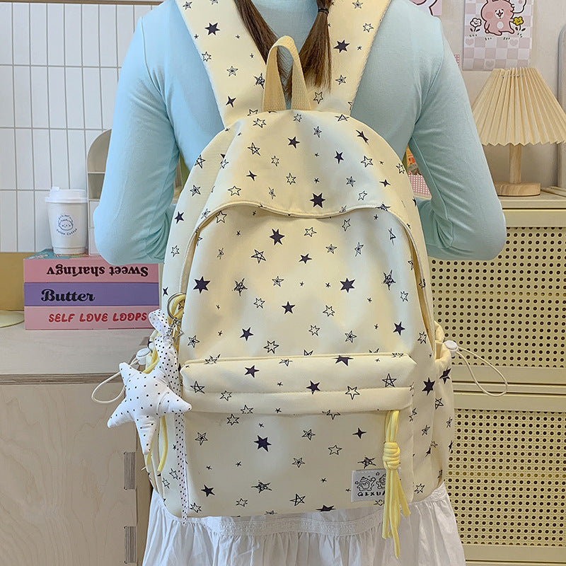 Fun Sternenmuster Rucksack Karnz