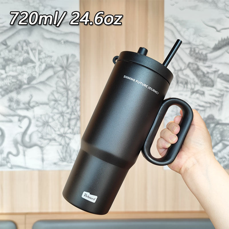 Damen isolierter Trinkbehälter mit ergonomischem Griff Karnz