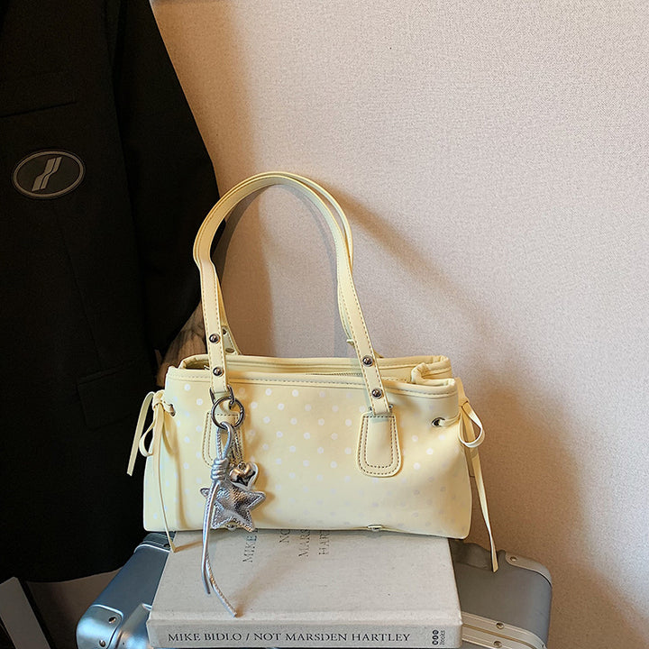 Trendige Punktemuster-Handtasche Karnz