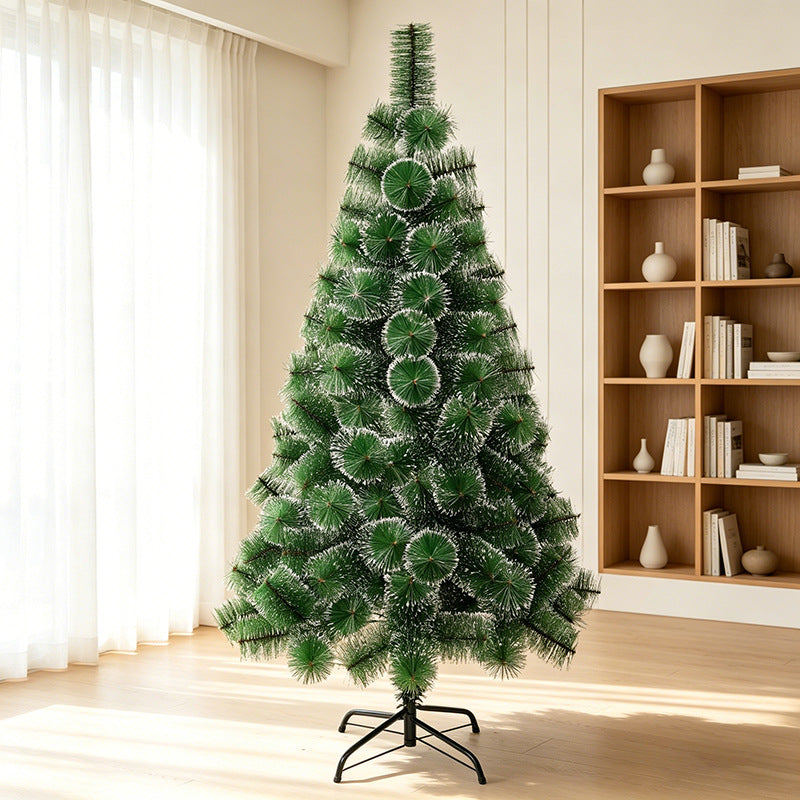 Künstlicher Schnee-bedeckter Weihnachtsbaum
