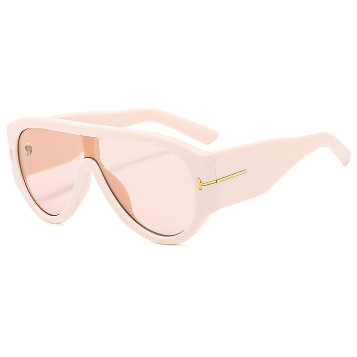 Bold Shield Sonnenbrille mit Statement-Design Karnz