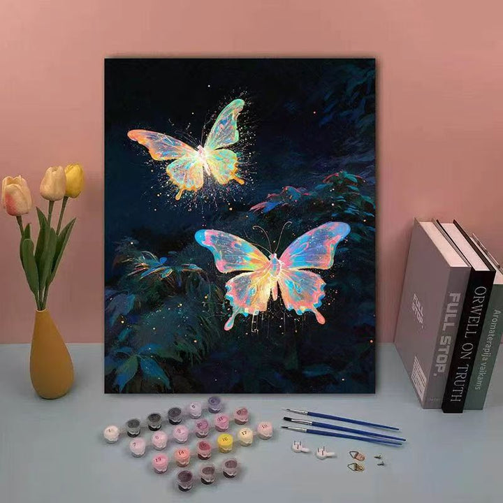 DIY Schmetterling Malen nach Zahlen Set Karnz