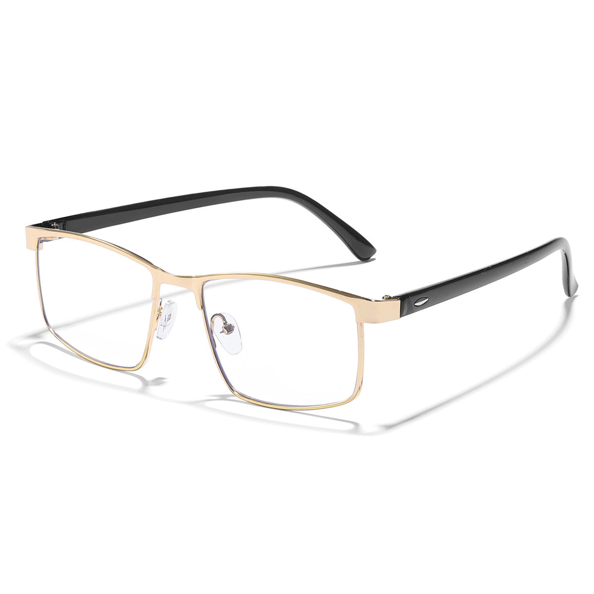 Damen elegante Brille mit leichtem Metallrahmen Karnz