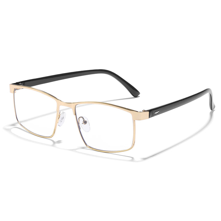 Damen elegante Brille mit leichtem Metallrahmen Karnz