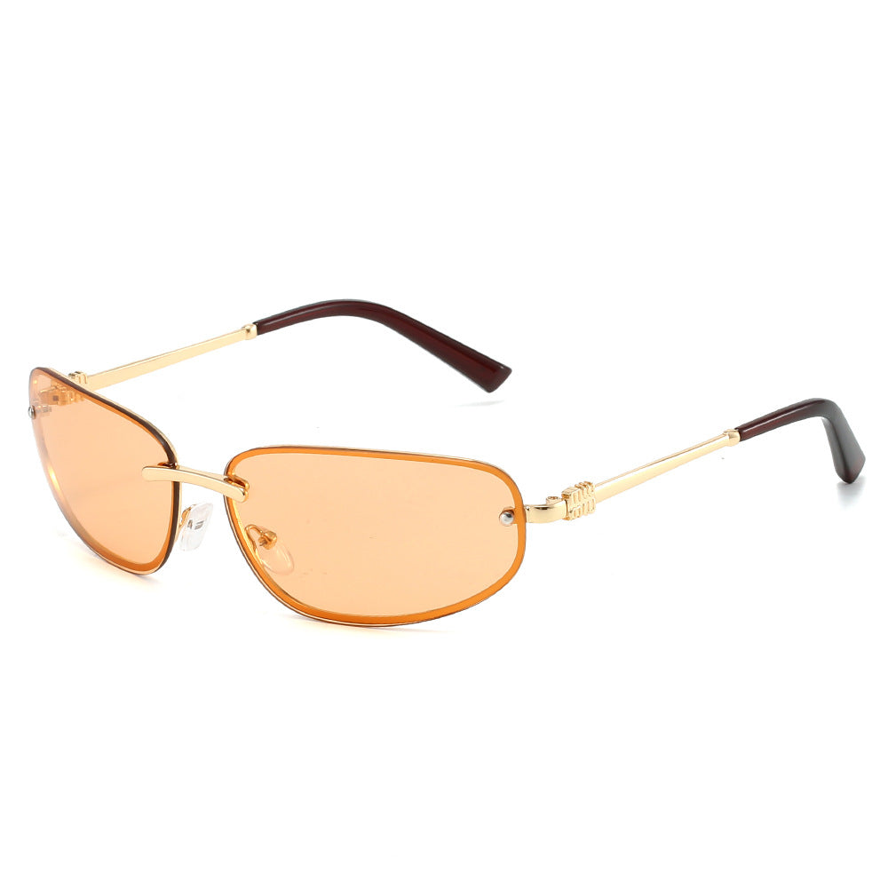 Luxuriöse Vintage-inspirierte Gradient-Sonnenbrille Karnz