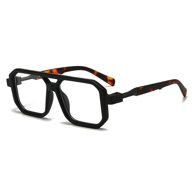 Damen stilvolle oversized Sonnenbrille mit geometrischem Rahmen Karnz