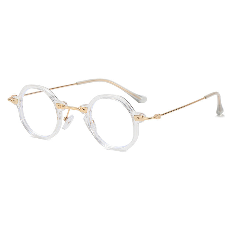 Damen Designer-Sonnenbrille mit hexagonalem Rahmen und luxuriösen Metallakzenten Karnz
