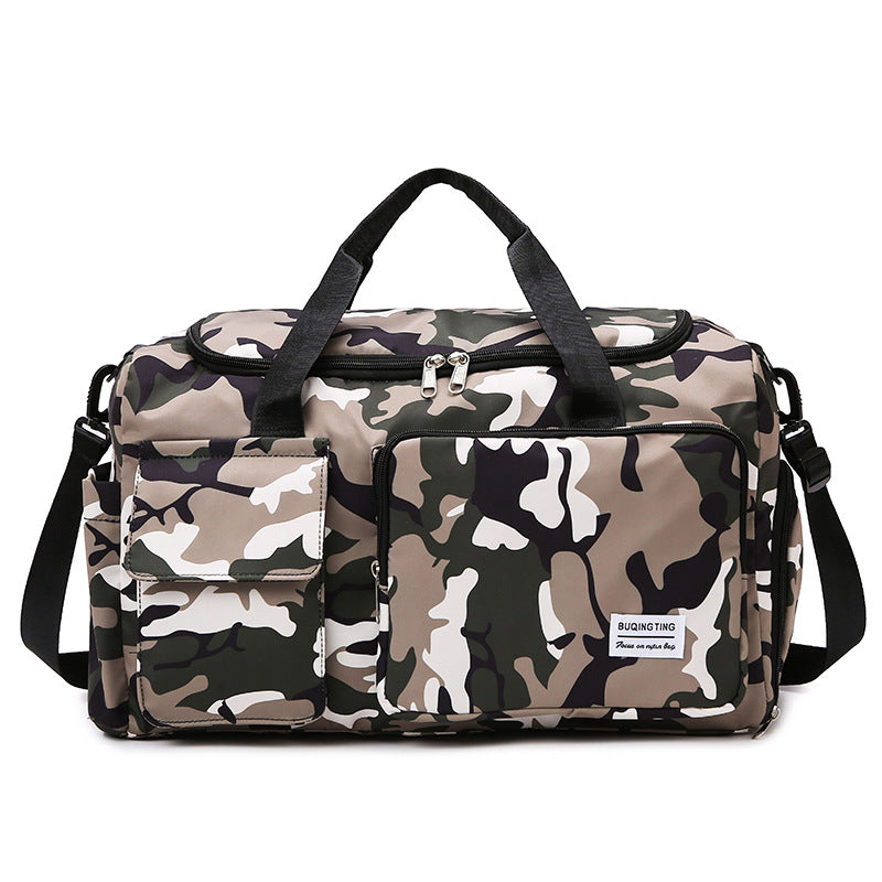 Stylische Zebra-Print Reise-Duffel-Tasche Karnz