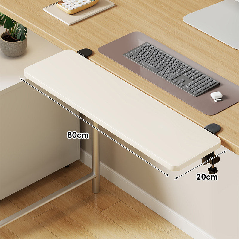 Unter-Tisch Gleitschienen-Tastaturablage und Schreibtischverlängerung mit sanfter Gleitmontage