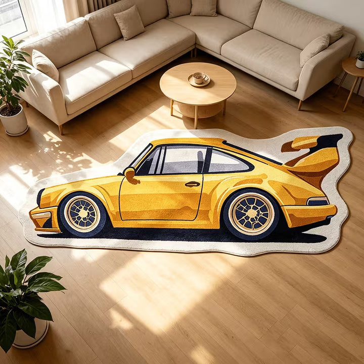 Auto-Themen-Teppich