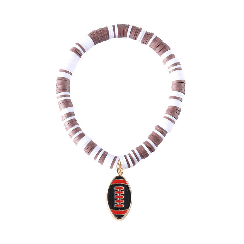 Sport-Themen Charm-Armband Karnz