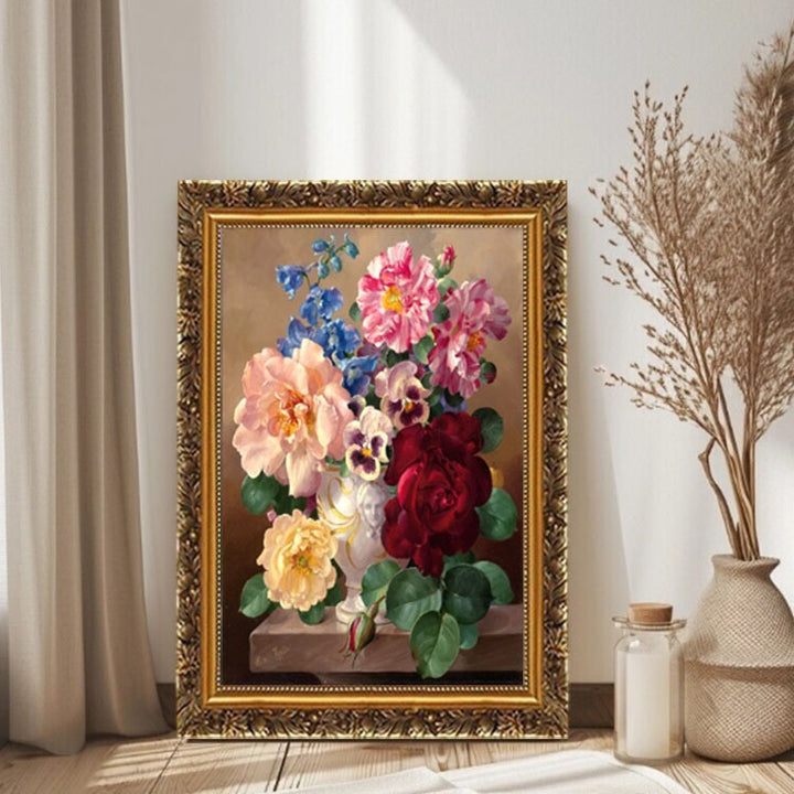 Klassische Blumen Wandkunst Print