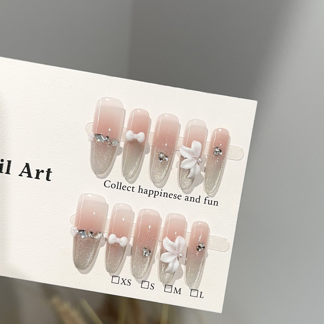 Glamorous Press-On Nagelkunst