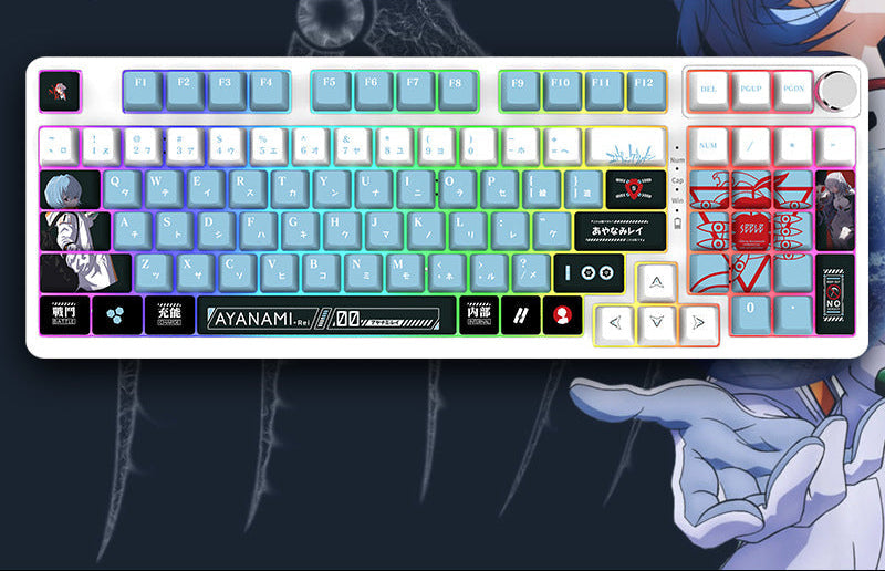 RGB Mechanische Gaming-Tastatur mit Hot-Swap-Funktion Karnz