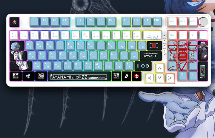 RGB Mechanische Gaming-Tastatur mit Hot-Swap-Funktion Karnz