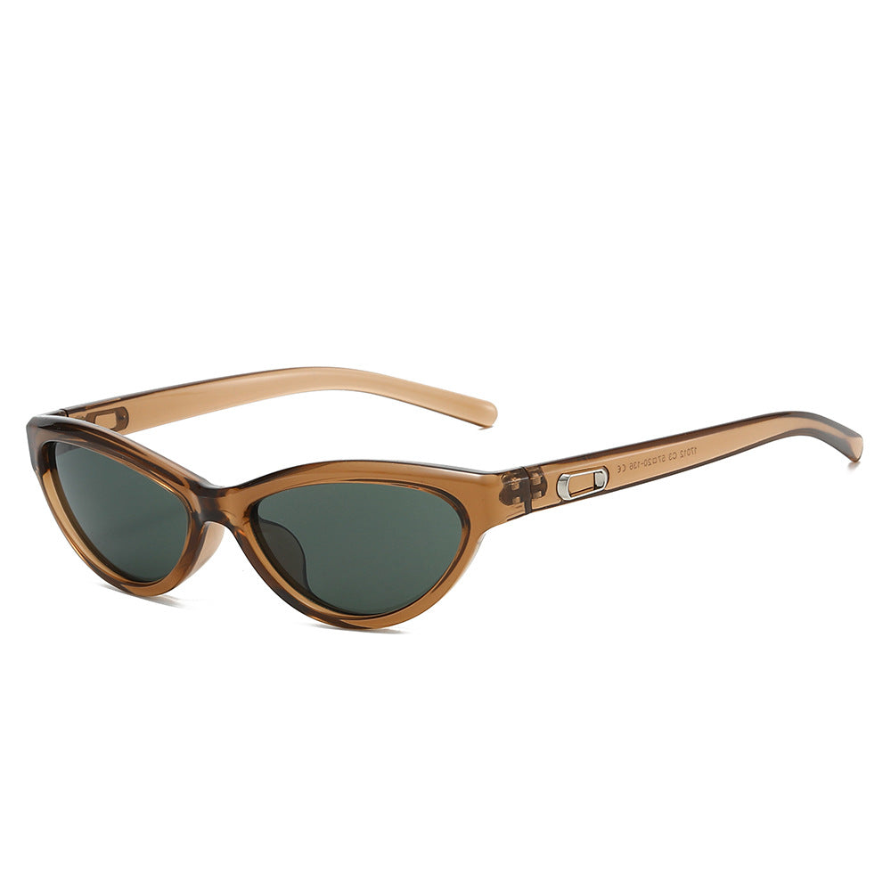 Modische Vintage Katze-Augen Sonnenbrille Karnz