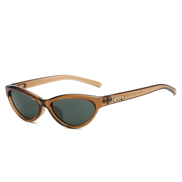Modische Vintage Katze-Augen Sonnenbrille Karnz