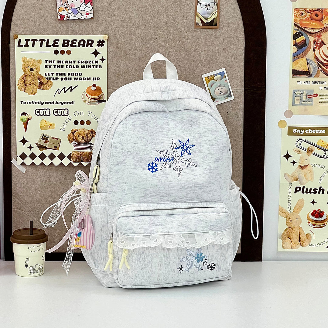 Stylische Bestickte Lässige Rucksack Karnz