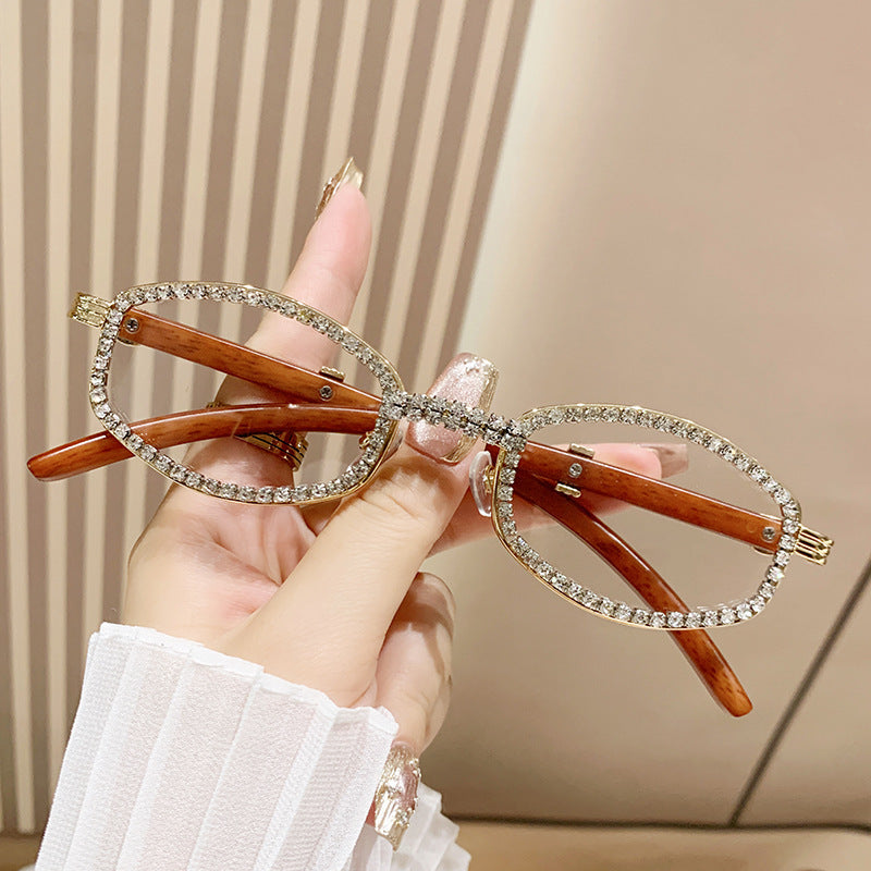 Damen Sonnenbrille im eleganten Glamour-Stil Karnz