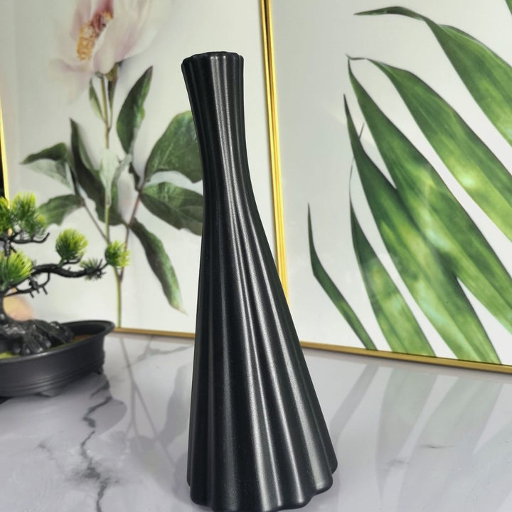 Moderne Texturierte Dekorative Vase Karnz