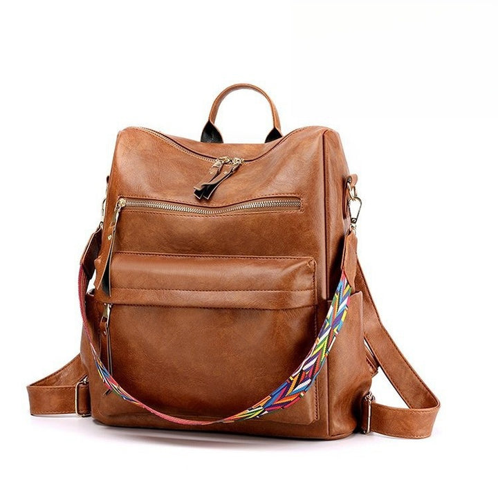 Chic Leder Rucksack Karnz