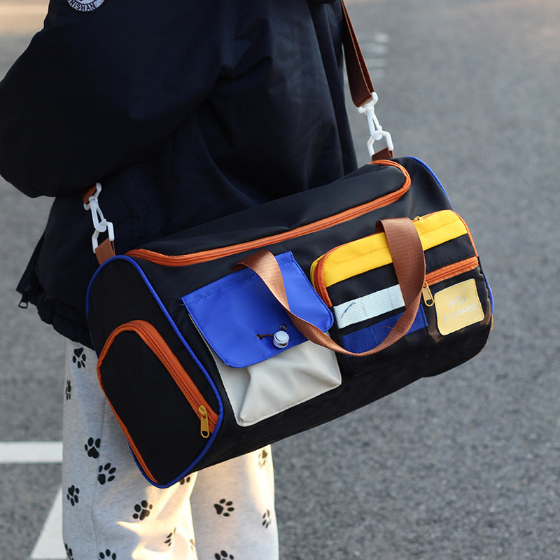 Funktionale Mehrfachfächer Sport-Duffel Tasche