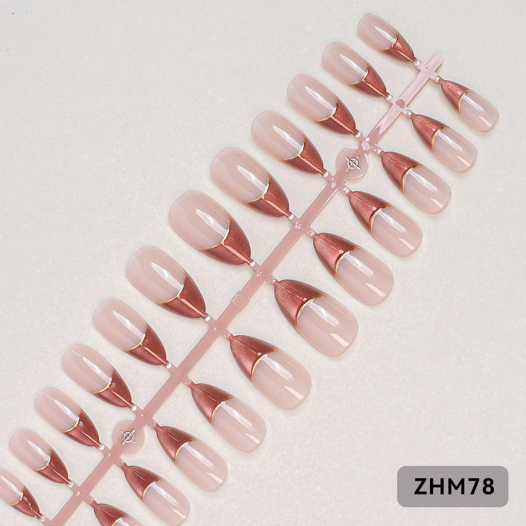 Elegantes Press-On-Nagel-Set Karnz