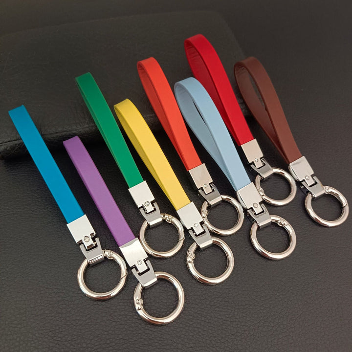 Eleganter Leder-Schlüsselanhänger Halter Karnz