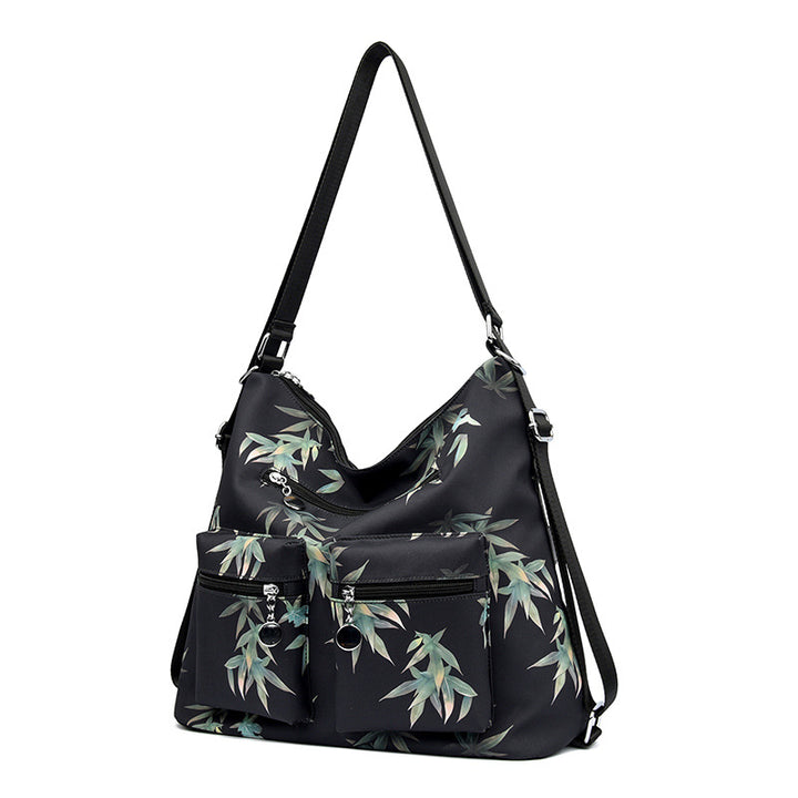 Geräumige Mehrfachtaschen-Schultertasche Karnz