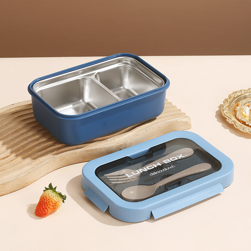 Dual-Kompartiment Edelstahl Lunchbox