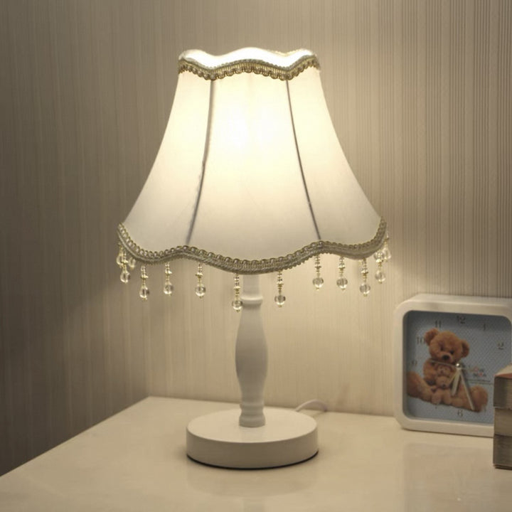 Vintage Floral Shade Tischlampe