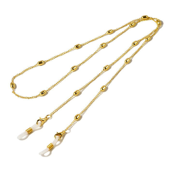 Stylische Metallbrillenhalterkette Karnz