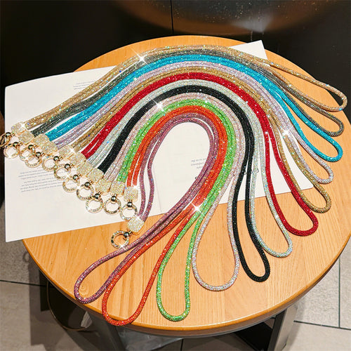 Rhinestone-besetzte Brillenband Karnz