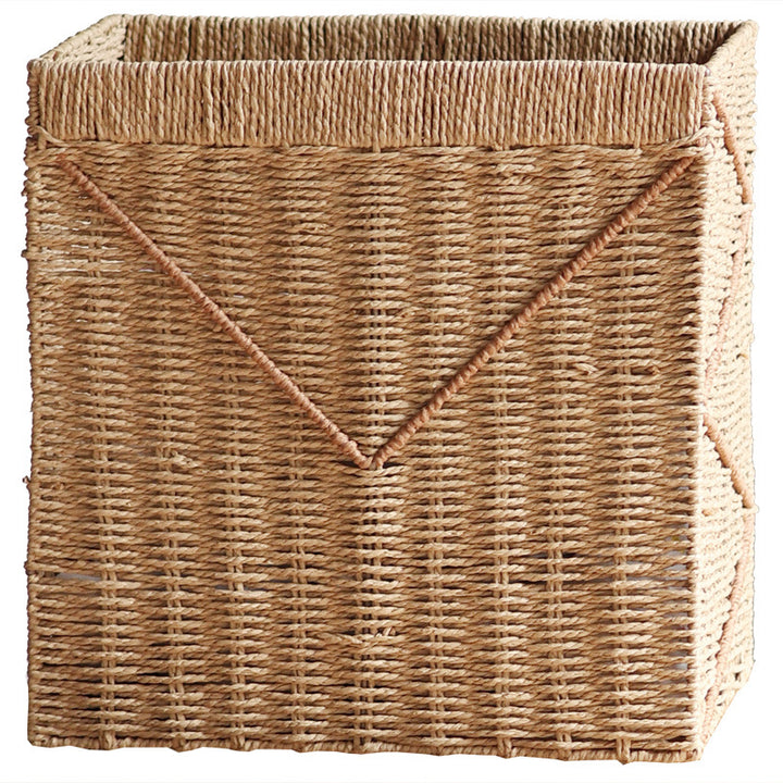 Aufbewahrungskorb aus geflochtenem Rattan Karnz