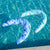 Unisex Aufblasbarer Schwimmring mit floralem Design Karnz