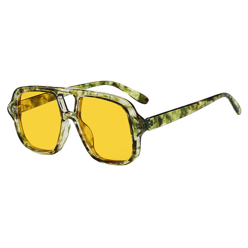 Damen stilvolle oversized Sonnenbrille im schlichten Design Karnz
