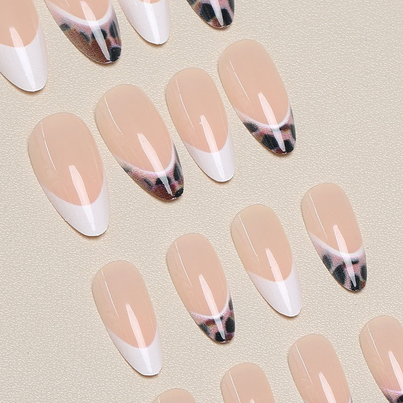 Chic Tiered Animal Print Press-On Nail Set