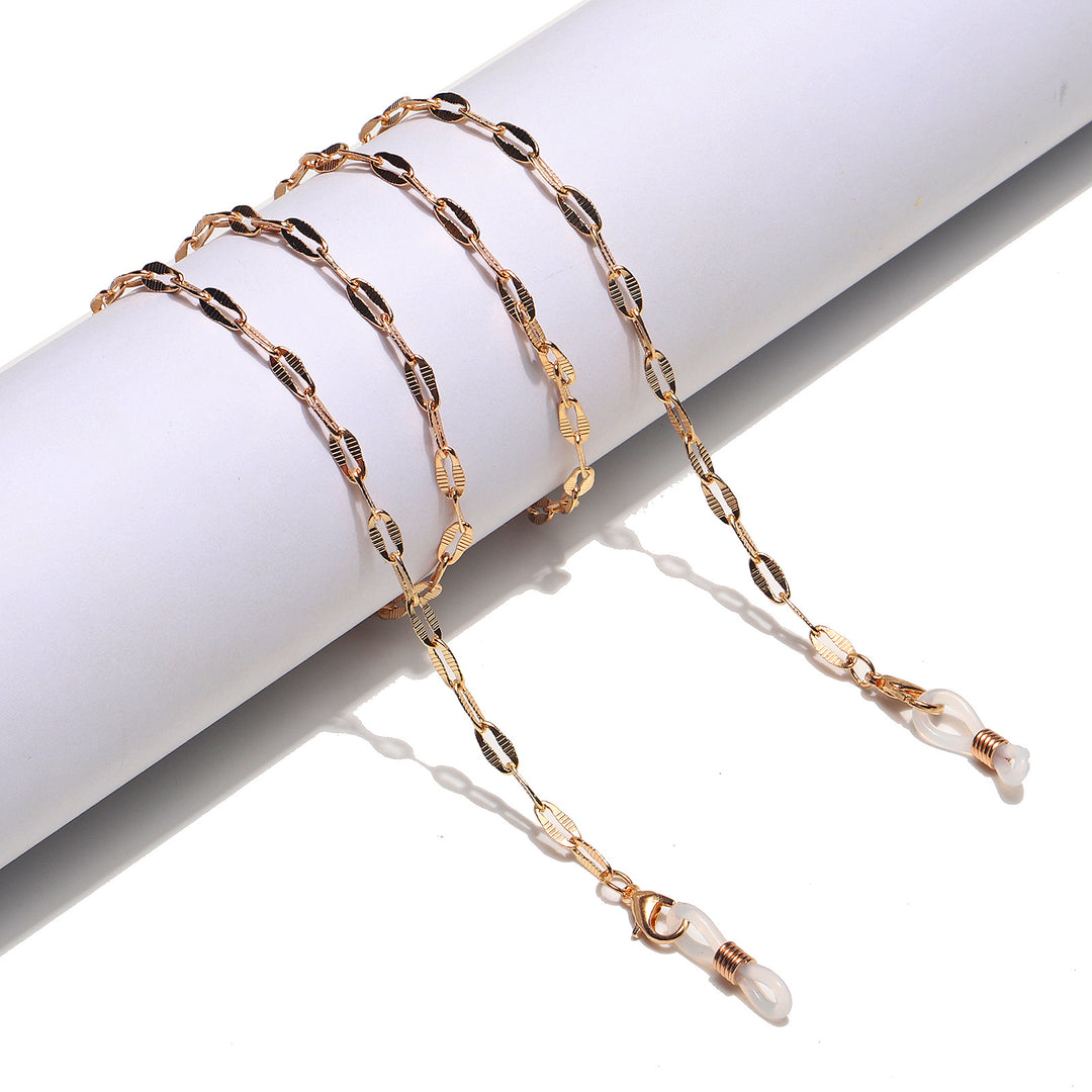 Elegante Mode Brillen Kette Karnz