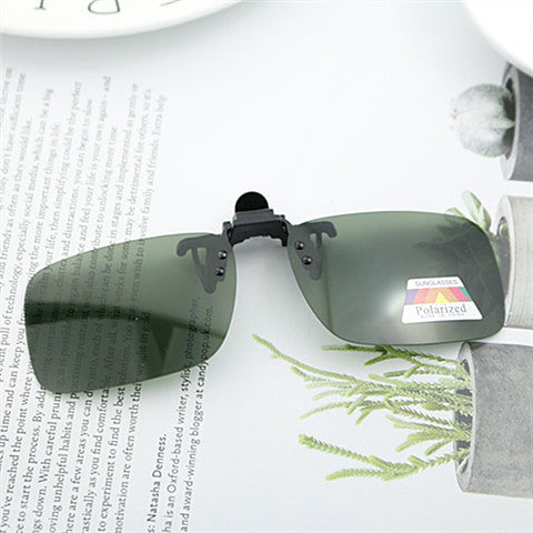 Damen Clip-On Sonnenbrille mit polarisierten Gläsern Karnz