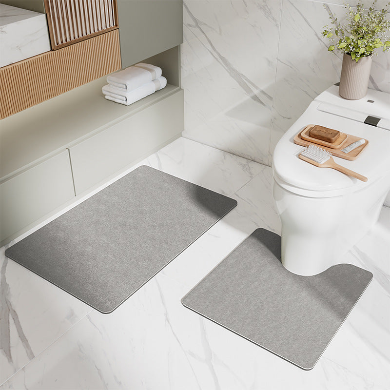 Weiches saugfähiges Badezimmermatten-Set